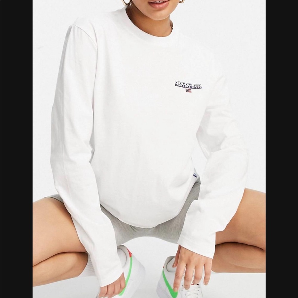 Long Sleeve shirt In White